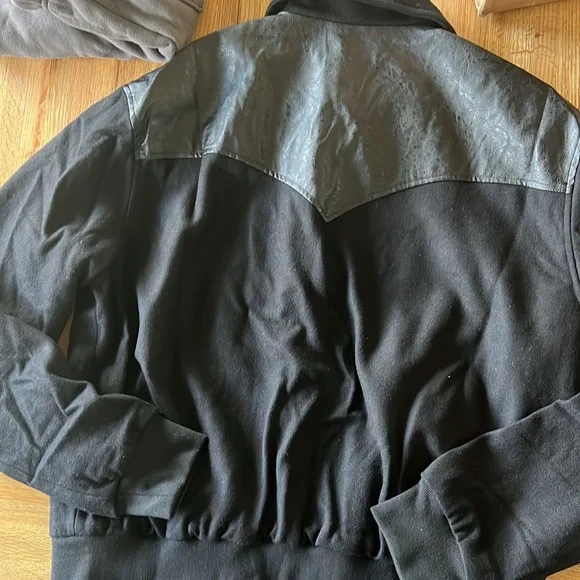 mnml Cowboy Jacket - Black/Black Size SBlack/Black / S